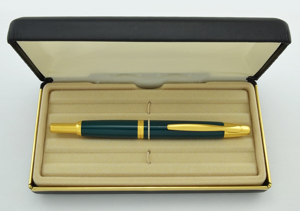 緑色 メタルクリップ 万年筆 NAMIKI PILOT 14k 緑色 メタルクリップ